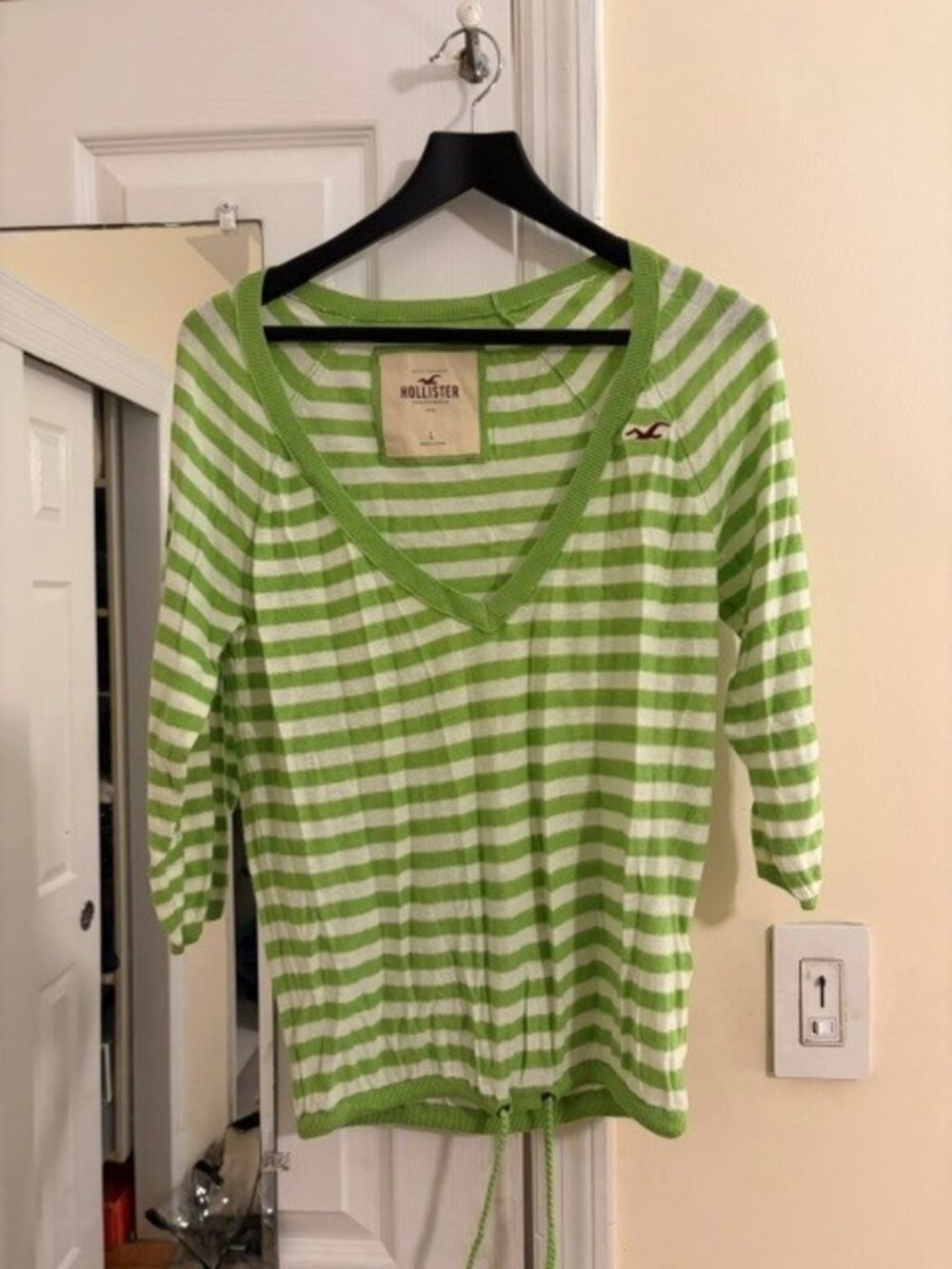Brand New Hollister V-Neck sweater, size L